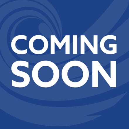 The words: coming soon.