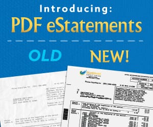 Comparison between the old and new PDF eStatements