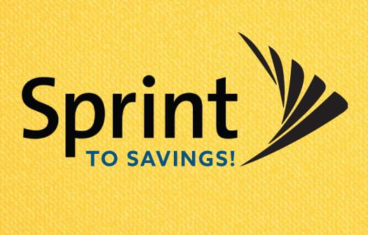 Sprint to Savings logo