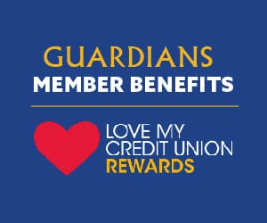 Love My Credit Union Rewards logo.