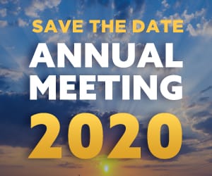 Save the date annual meeting 2020
