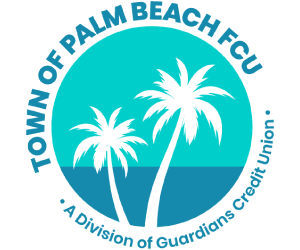 The Town of Palm Beach Federal Credit Union logo.