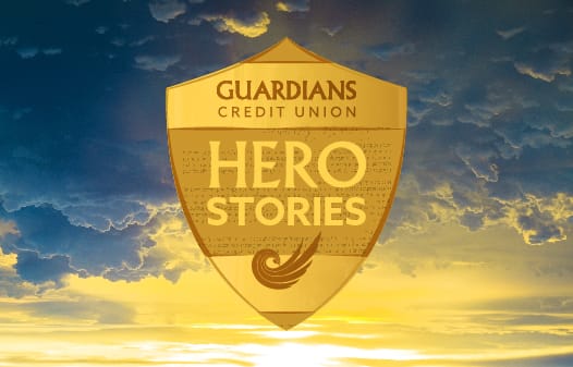 Guardians Hero Stories logo.